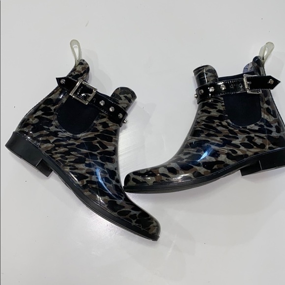 Halogen rain boots camo animal print pattern - Picture 1 of 8